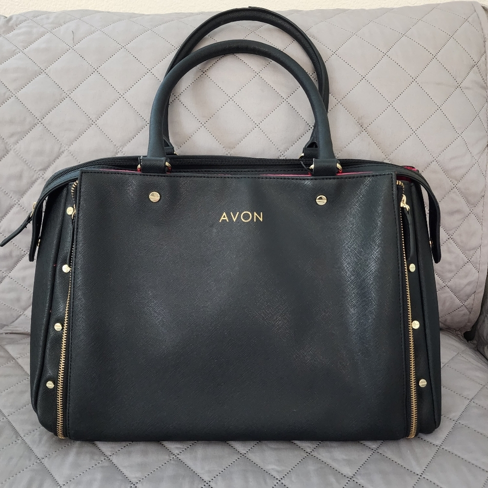 Avon Cosemetics Makeup Consultant Beauty Tote Bag